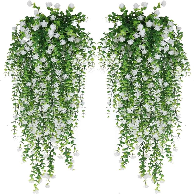 Sztuczne wiszące kwiaty z liść – Artificial Hanging Plants recenzja i cena