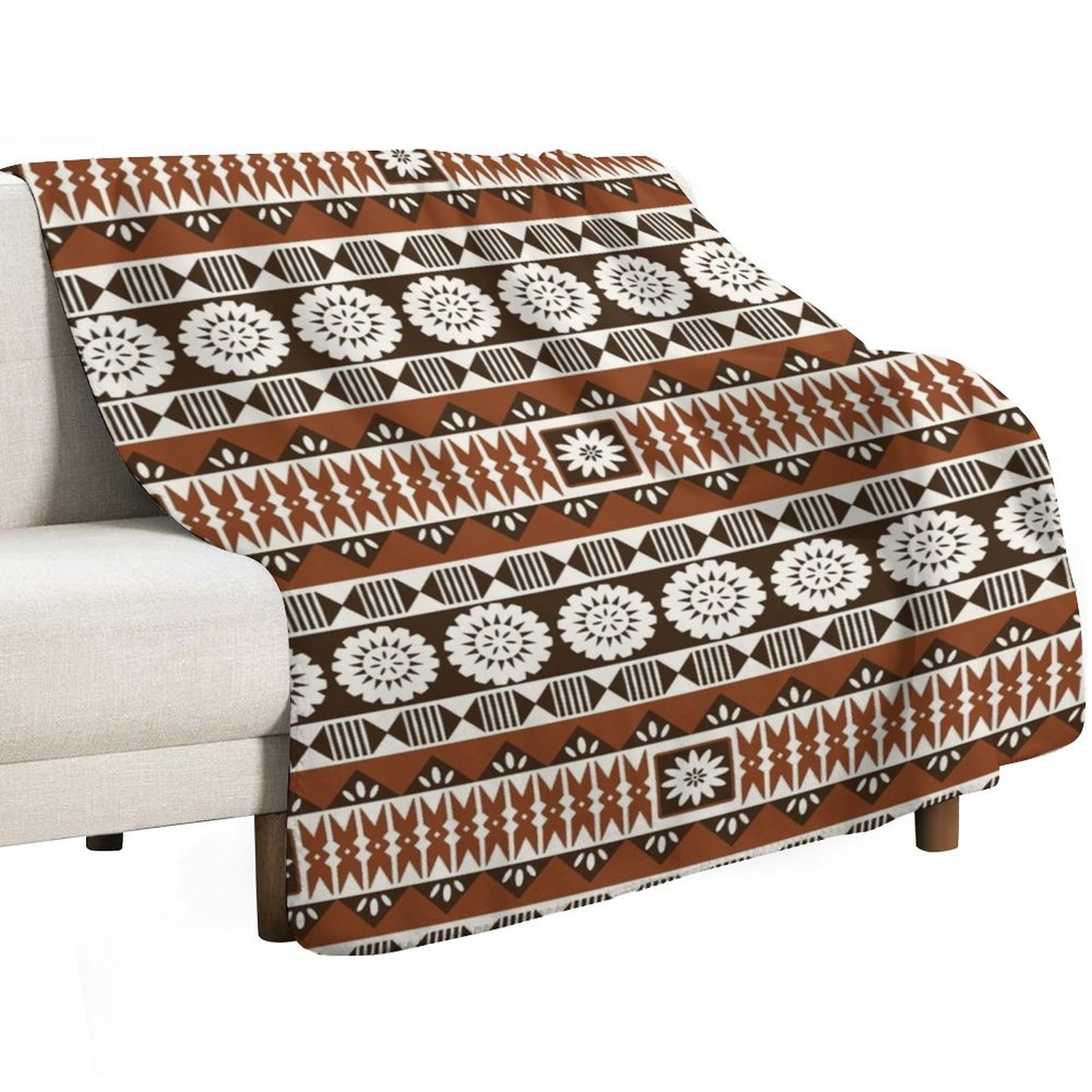 Fijian Masi 2 - Neutralny koc  – Neutral Throw Blanket recenzja i cena