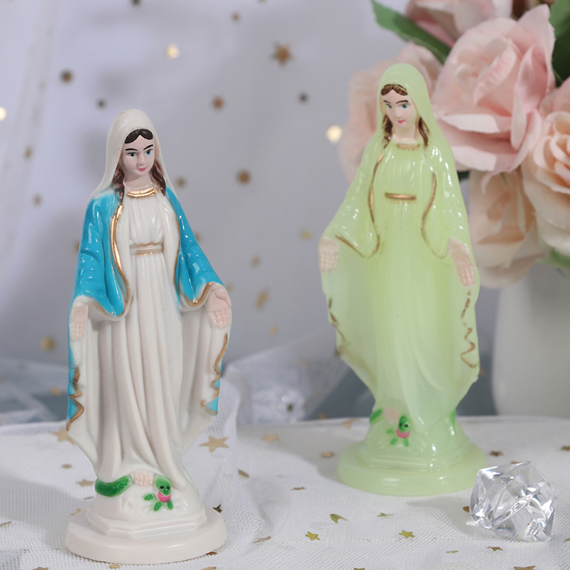 1PC Mary statua jezus prezent  – Home Decor On Sale recenzja i cena