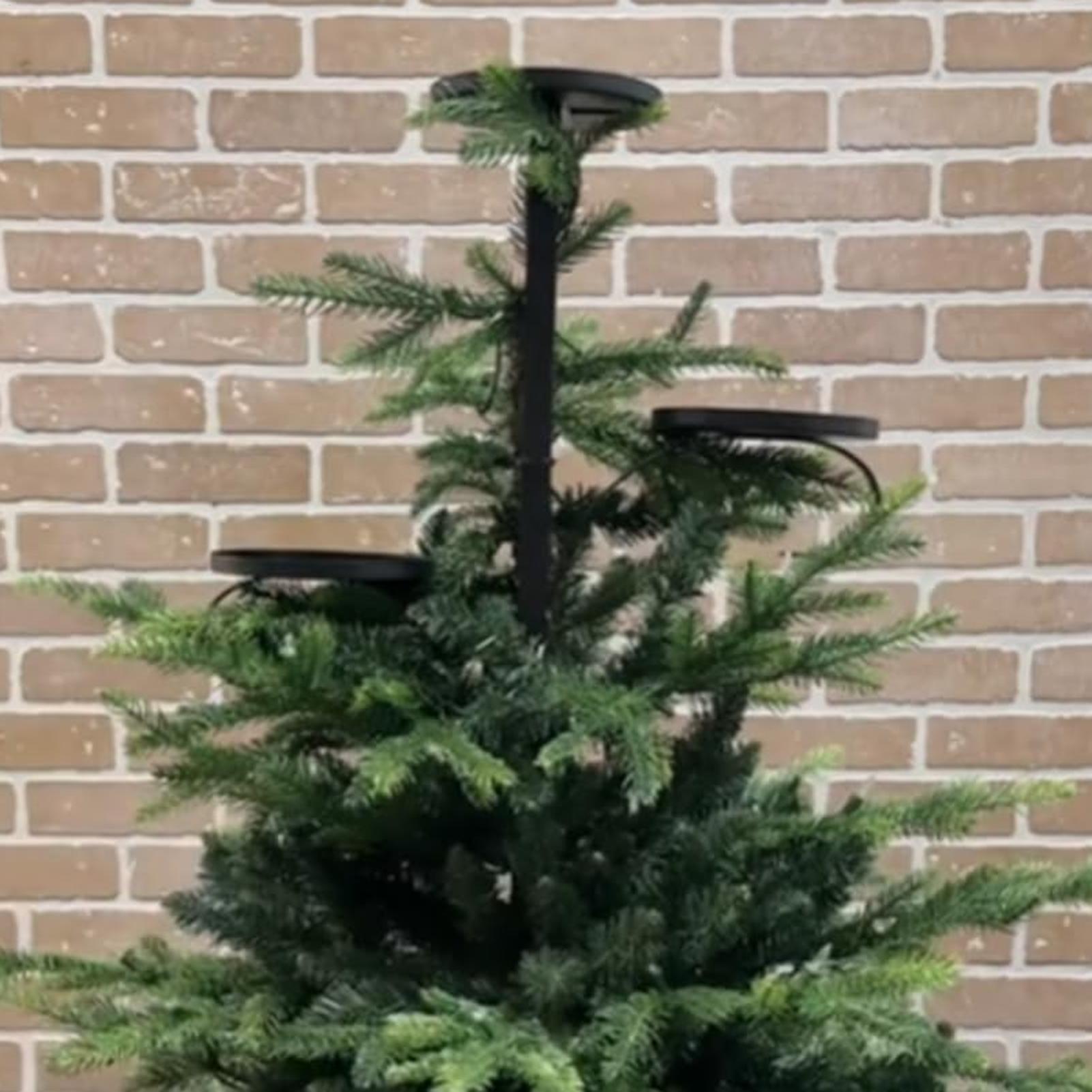 Metalowa Czarna Trójramienna O – Home Decor Tree recenzja i cena