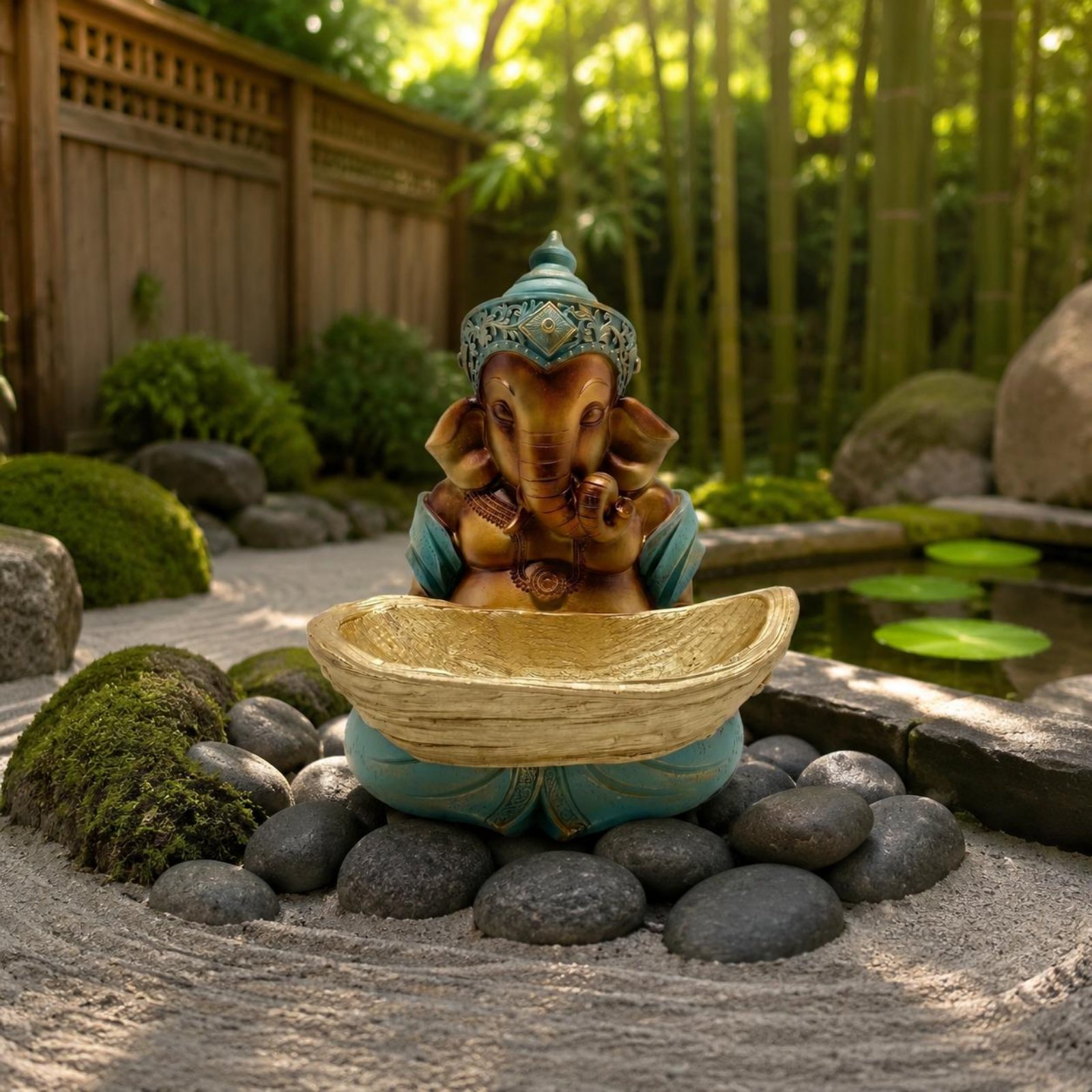 Statua Ganesha Bogactwo i Pomy – Home Decor Handmade recenzja i cena