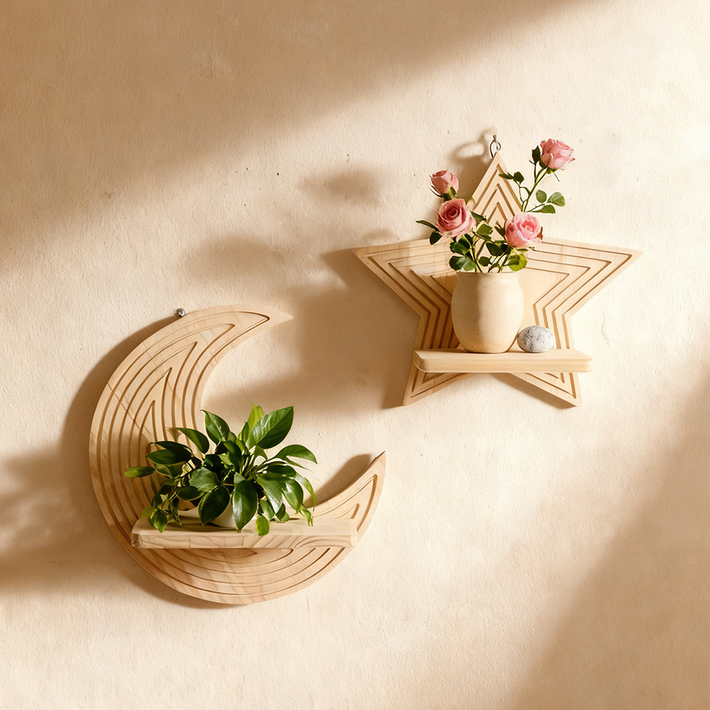 Drewniane półki wiszące w kszt – Floating Shelves recenzja i cena