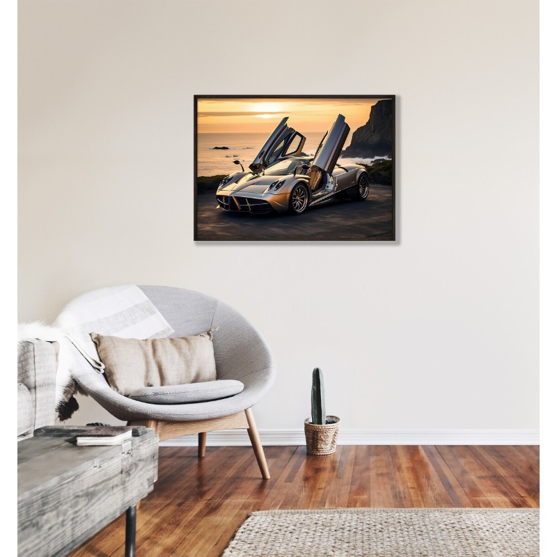 Bezramowy Nowoczesny Plakat z  – Home Decor Retailers recenzja i cena