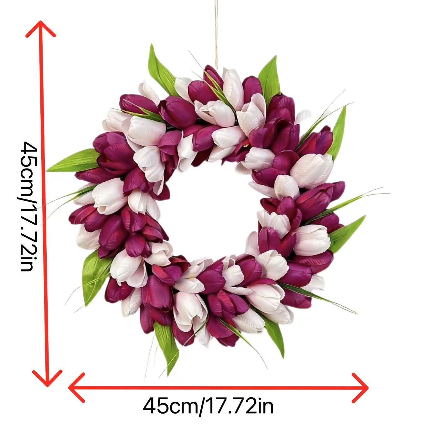 Wiosenno-letni wielobarwny wie – Home Decor Tulip recenzja i cena