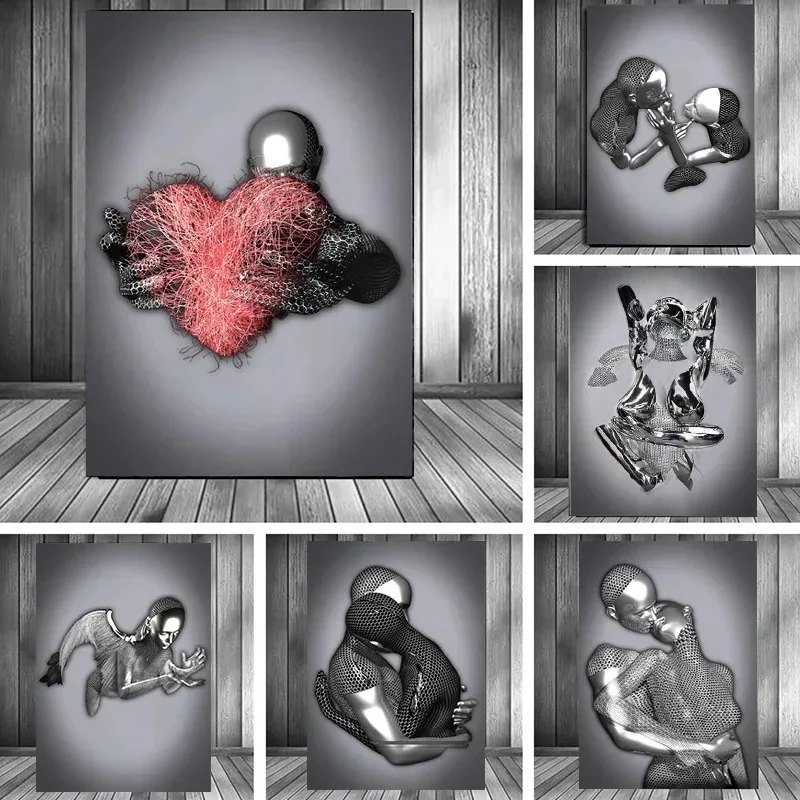 Metalowa Figurka Statua Sztuka – Home Decor Retailers recenzja i cena